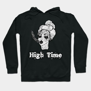 Women getting High Tee Hoodie